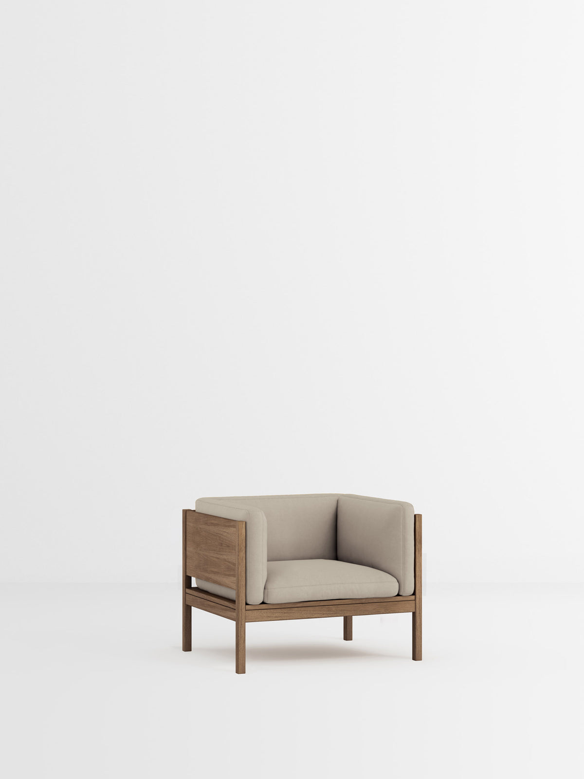 Lounge Chair – Field 2 - 233 – Smoked Oak