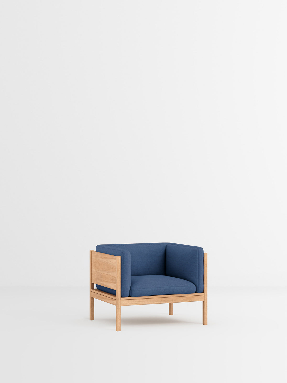 Lounge Chair – Re-Wool 2 - 767 – Oak