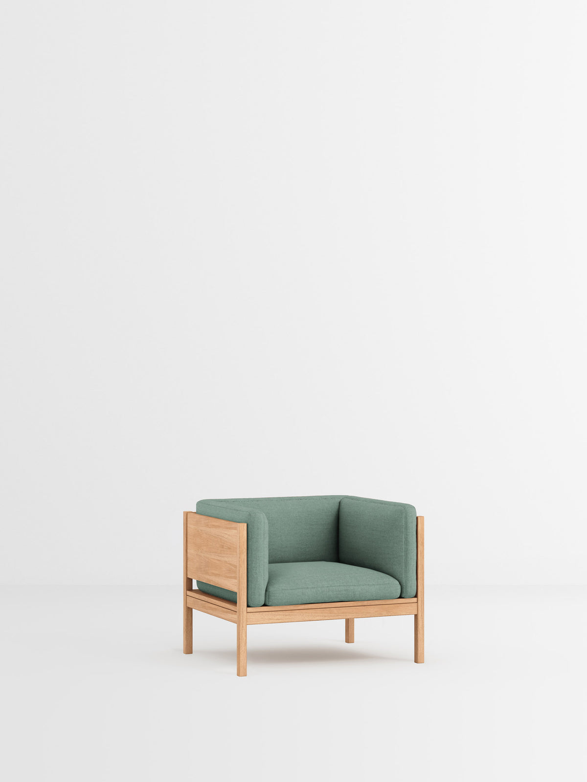 Lounge Chair – Re-Wool 2 - 868 – Oak