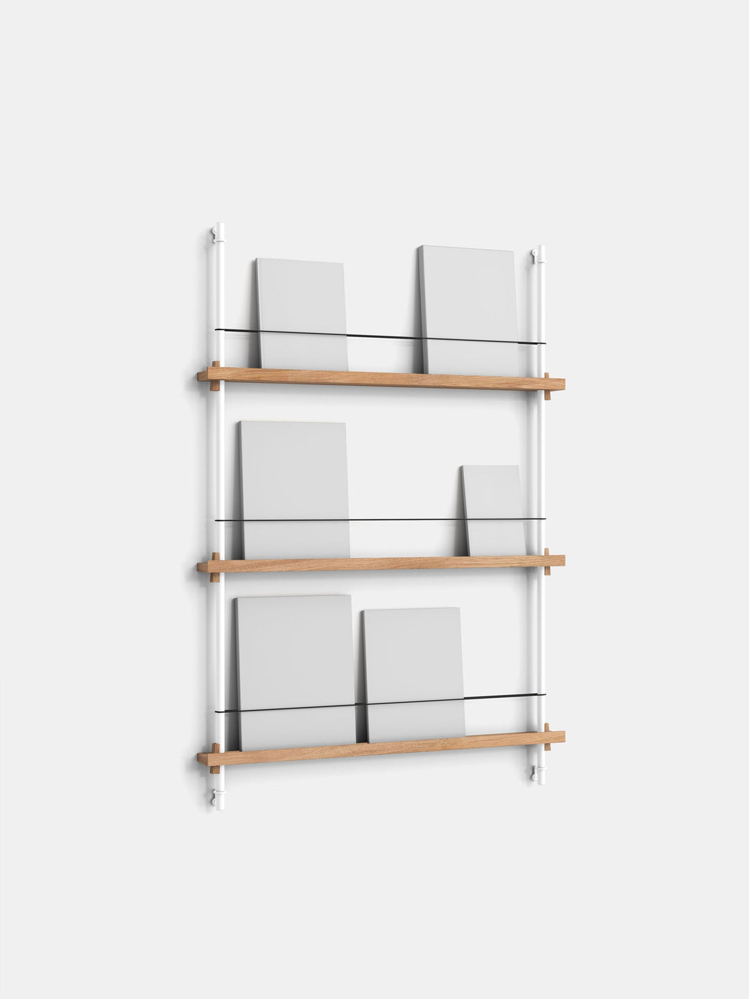 MOEBE - Magazine Shelving – Signifly - Oak White