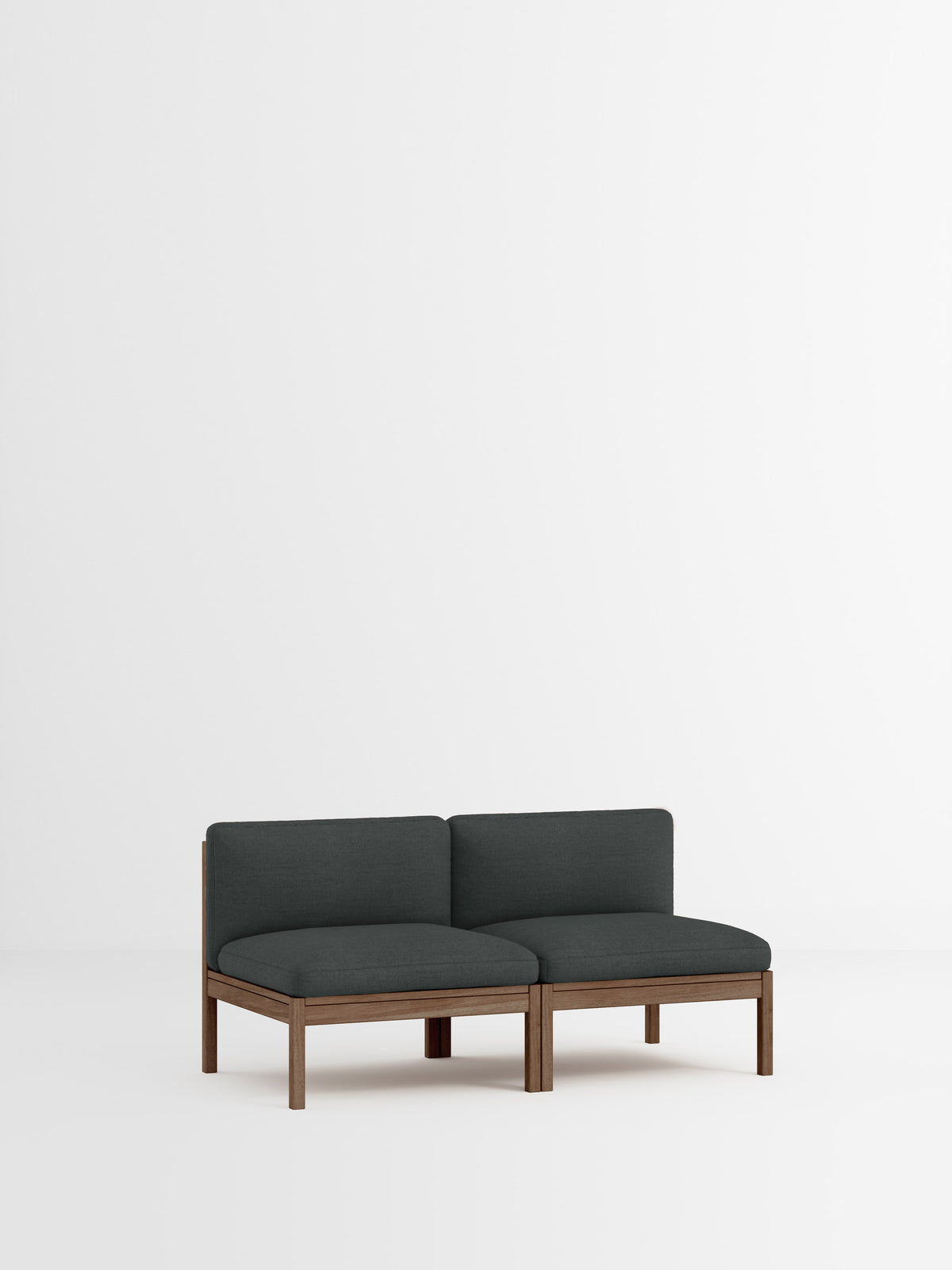 2 Seater Sofa – Re-Wool 2 – Re-Wool 2 - 987 – Smoked Oak