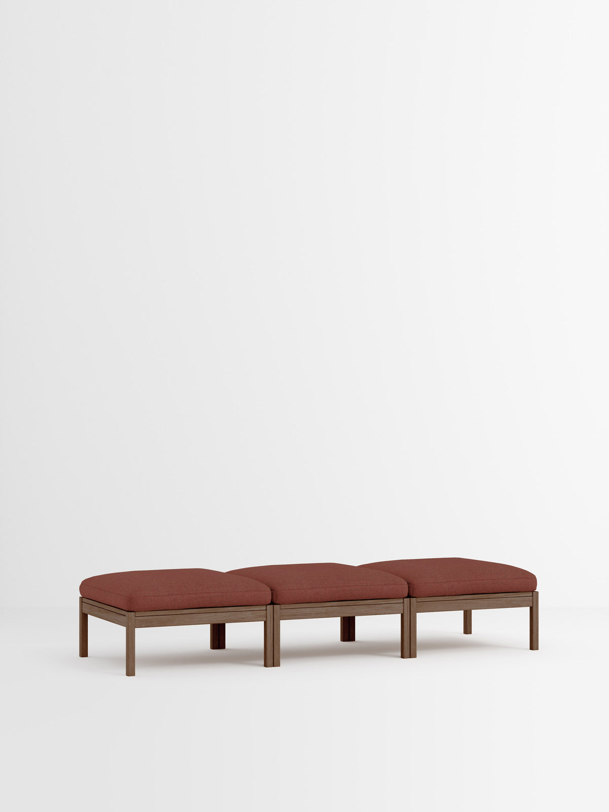 3 Seater Daybed – Re-Wool 2 – Re-Wool 2 - 687 – Smoked Oak