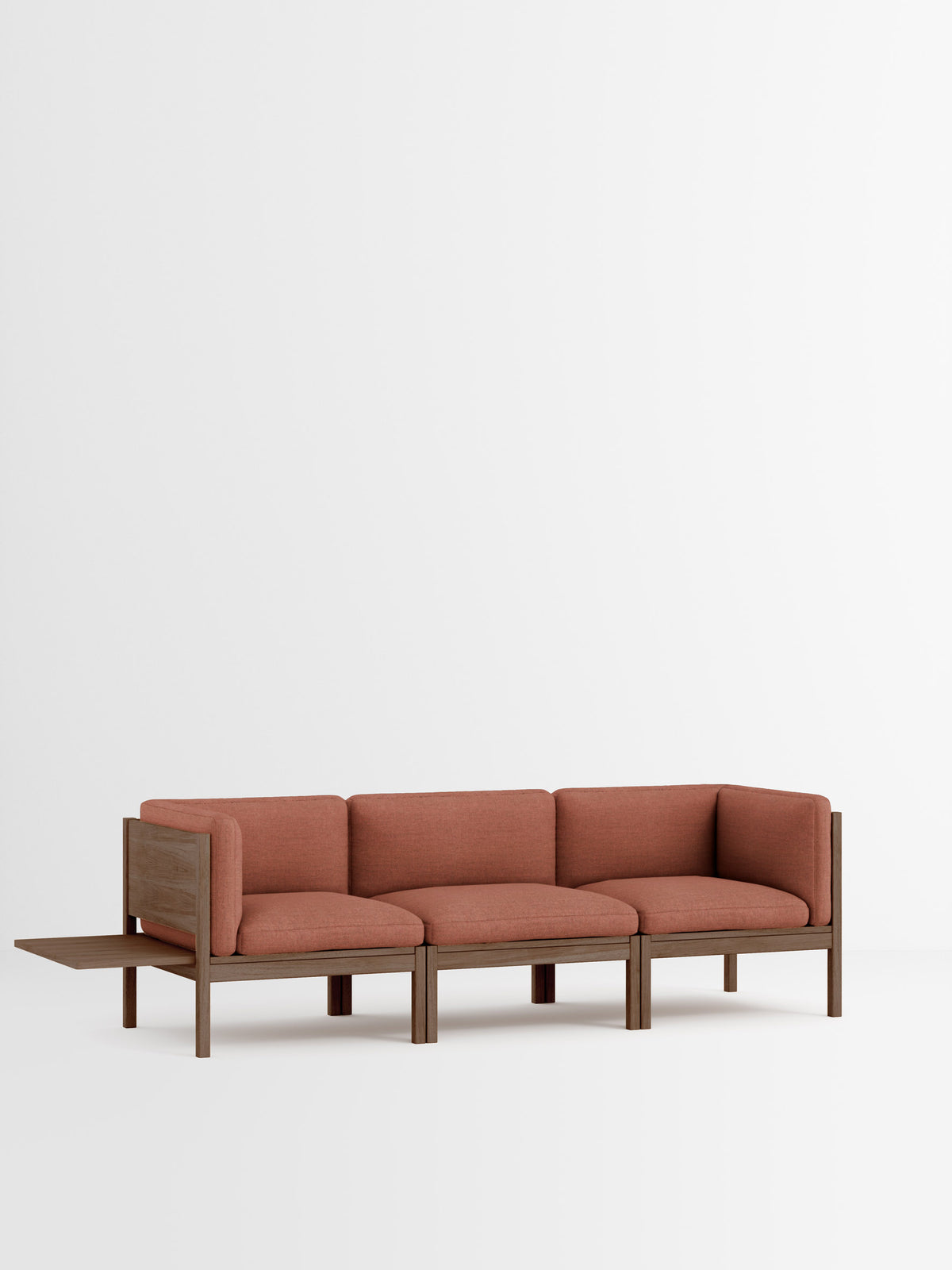 3 Seater Sofa with Sides + 1 Side Table – Autumn – Autumn 551 – Smoked Oak