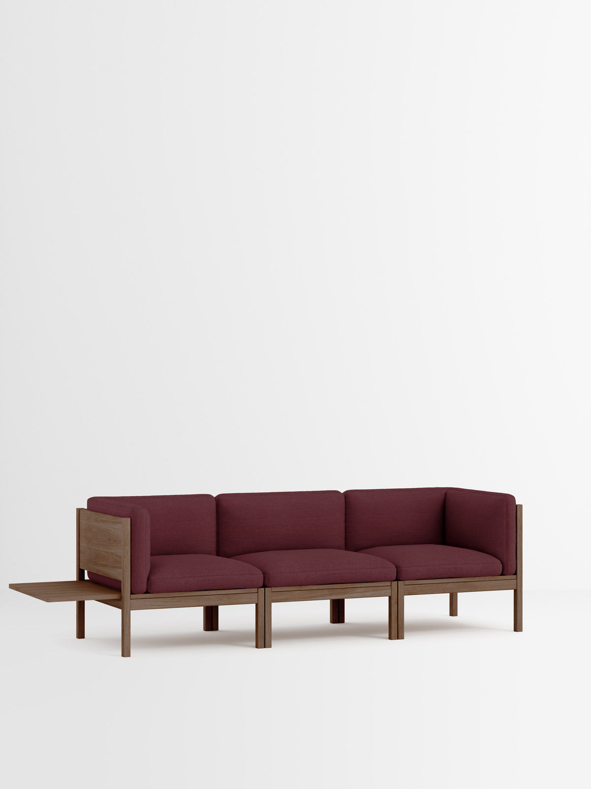 3 Seater Sofa with Sides + 1 Side Table – Autumn – Autumn 681 – Smoked Oak