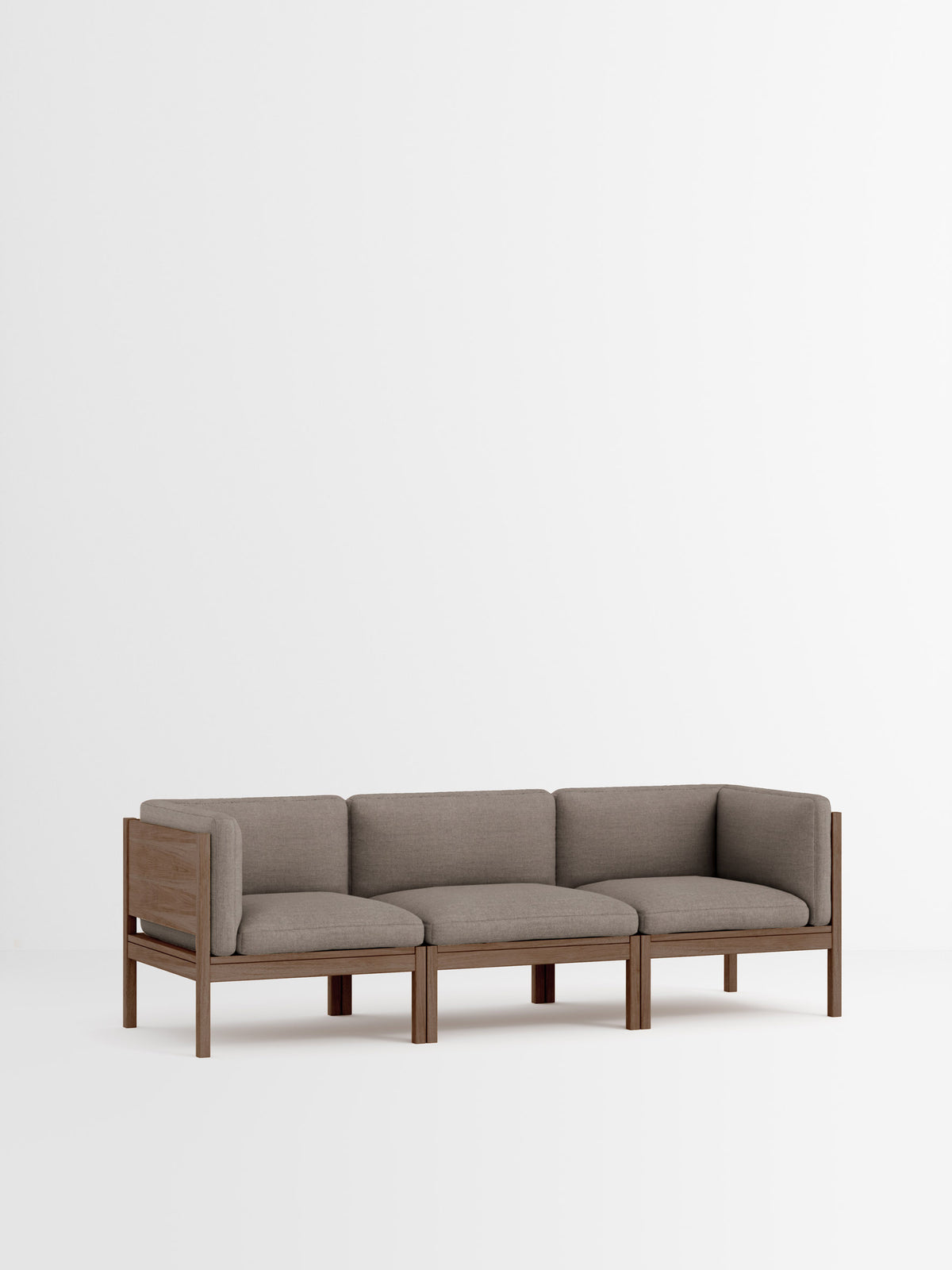 3 Seater Sofa with Sides – Autumn – Autumn 331 – Smoked Oak