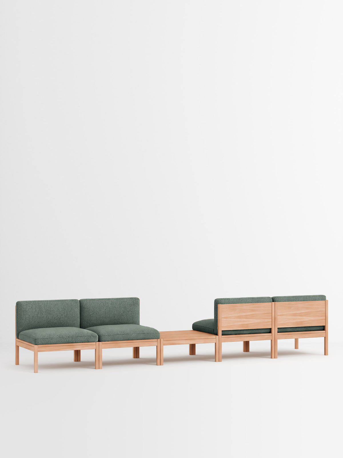 Mixed Combination B – Moss – Moss 0003 – Oak