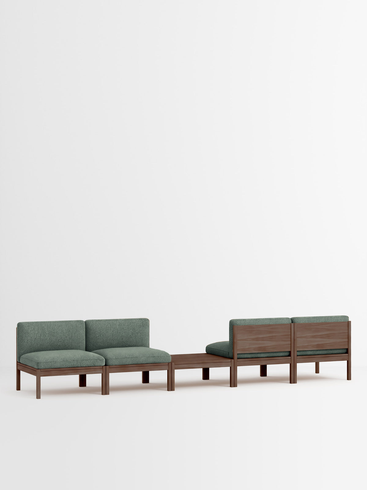 Mixed Combination B – Moss – Moss 0003 – Smoked Oak