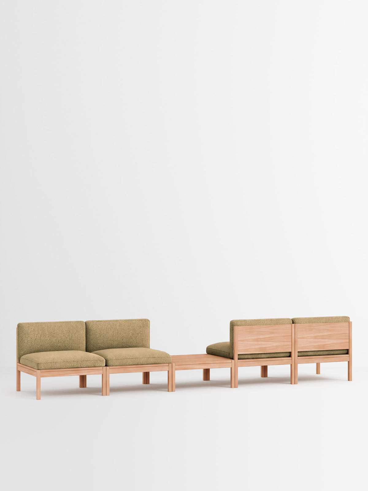 Mixed Combination B – Moss – Moss 0021 – Oak