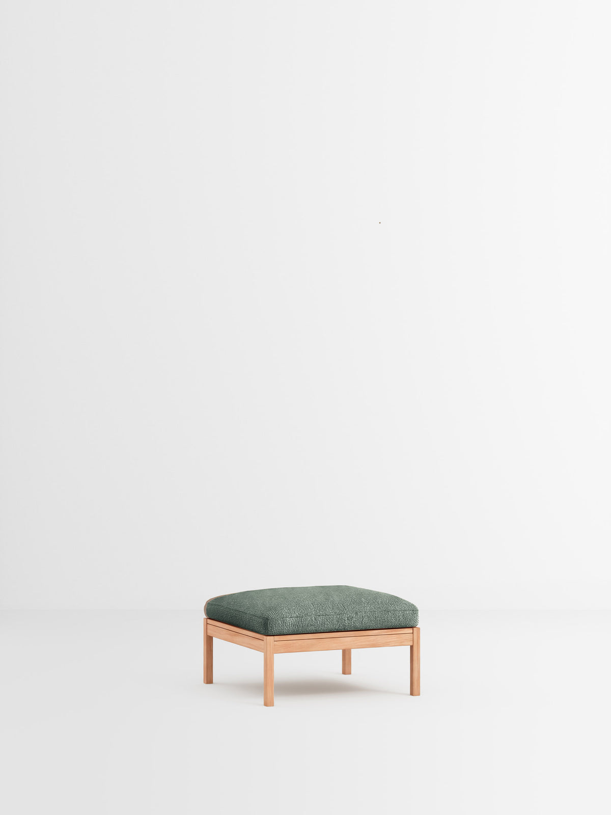 Ottoman – Moss – Moss 0003 – Oak