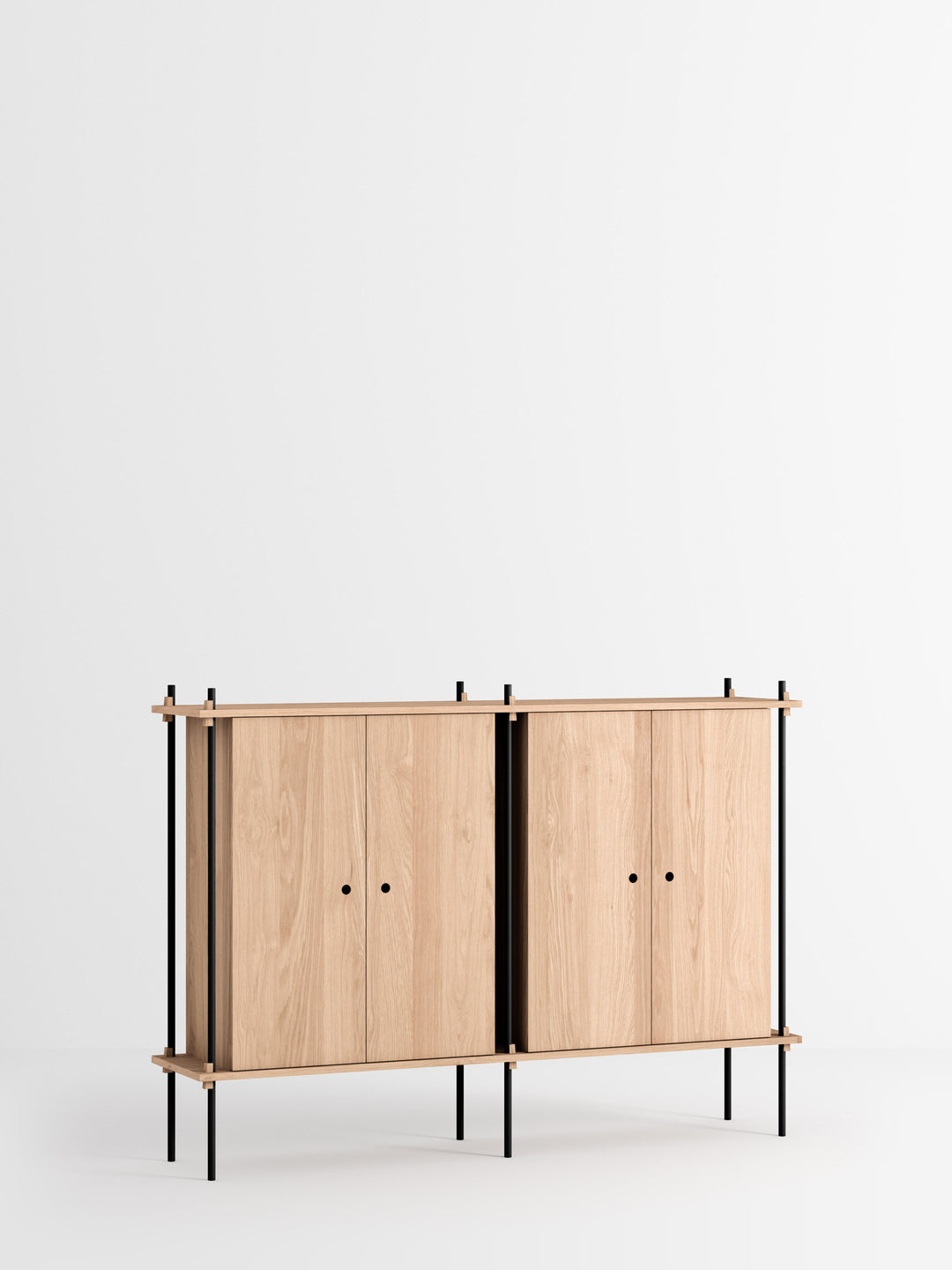 MOEBE - Shelving System – s.115.2.E - Oak Black