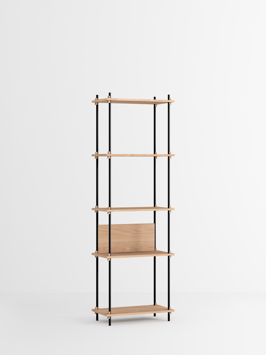 MOEBE - Shelving System – s.200.1.I - Oak Black
