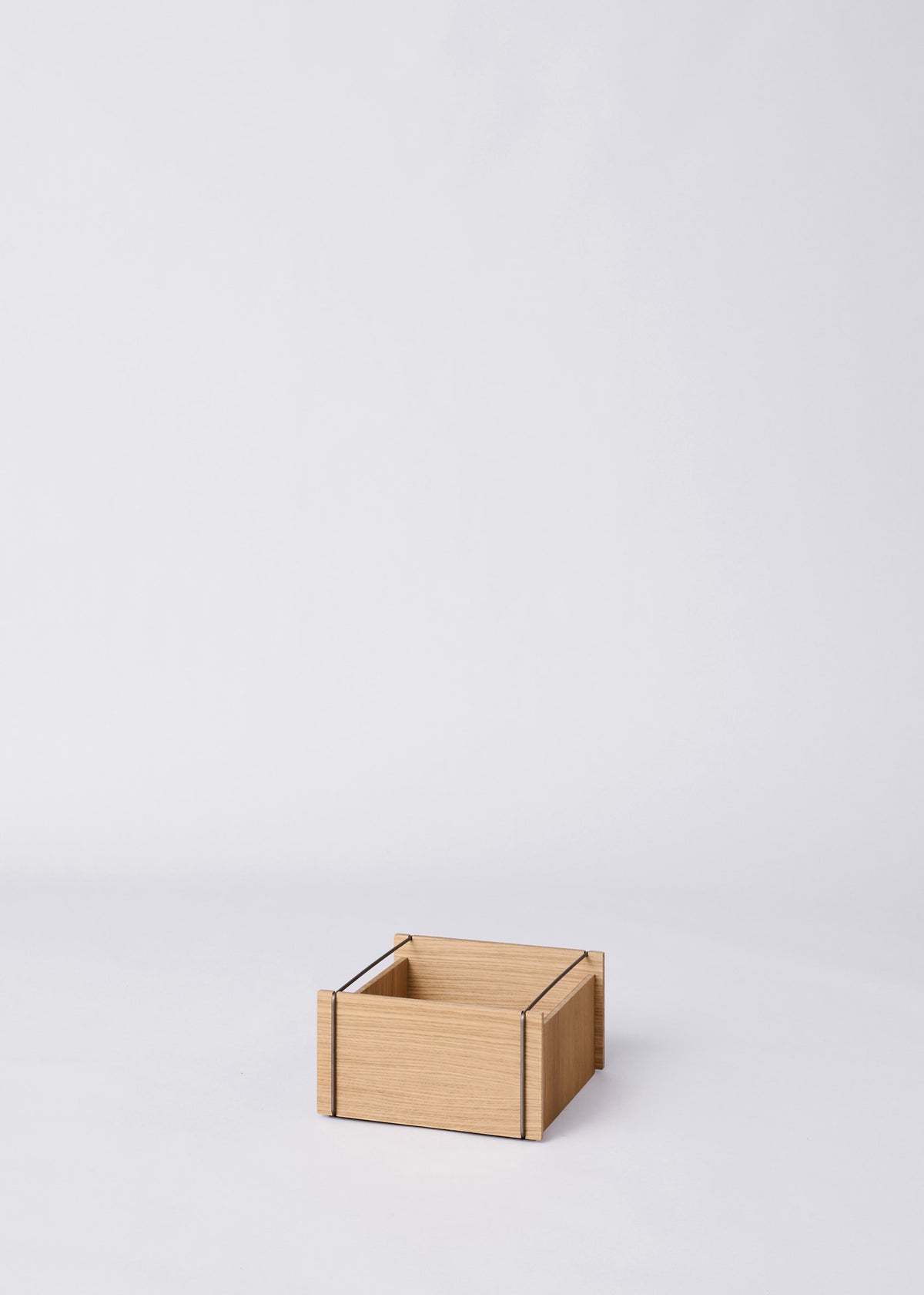 MOEBE - Storage Box – Small - Stainless Steel No