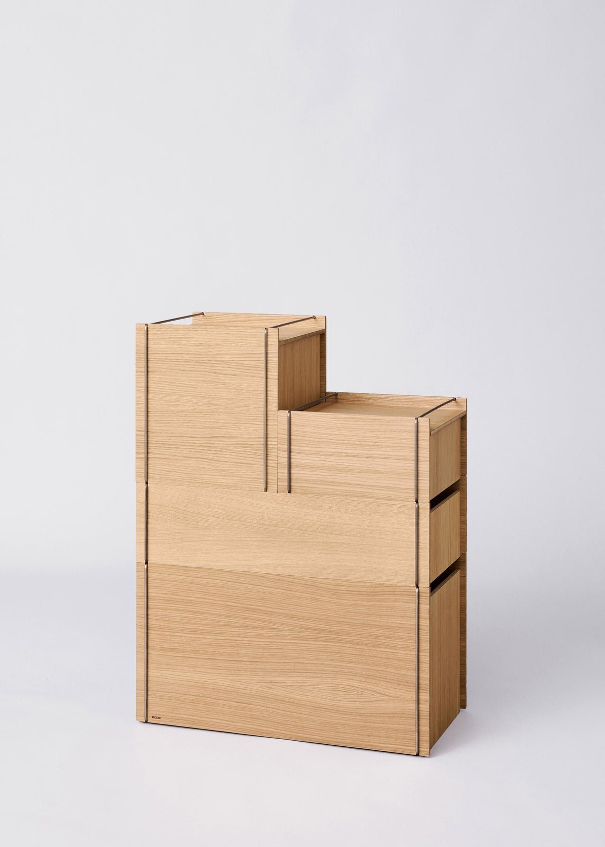 MOEBE - Storage Tower – Medium - Stainless Steel No