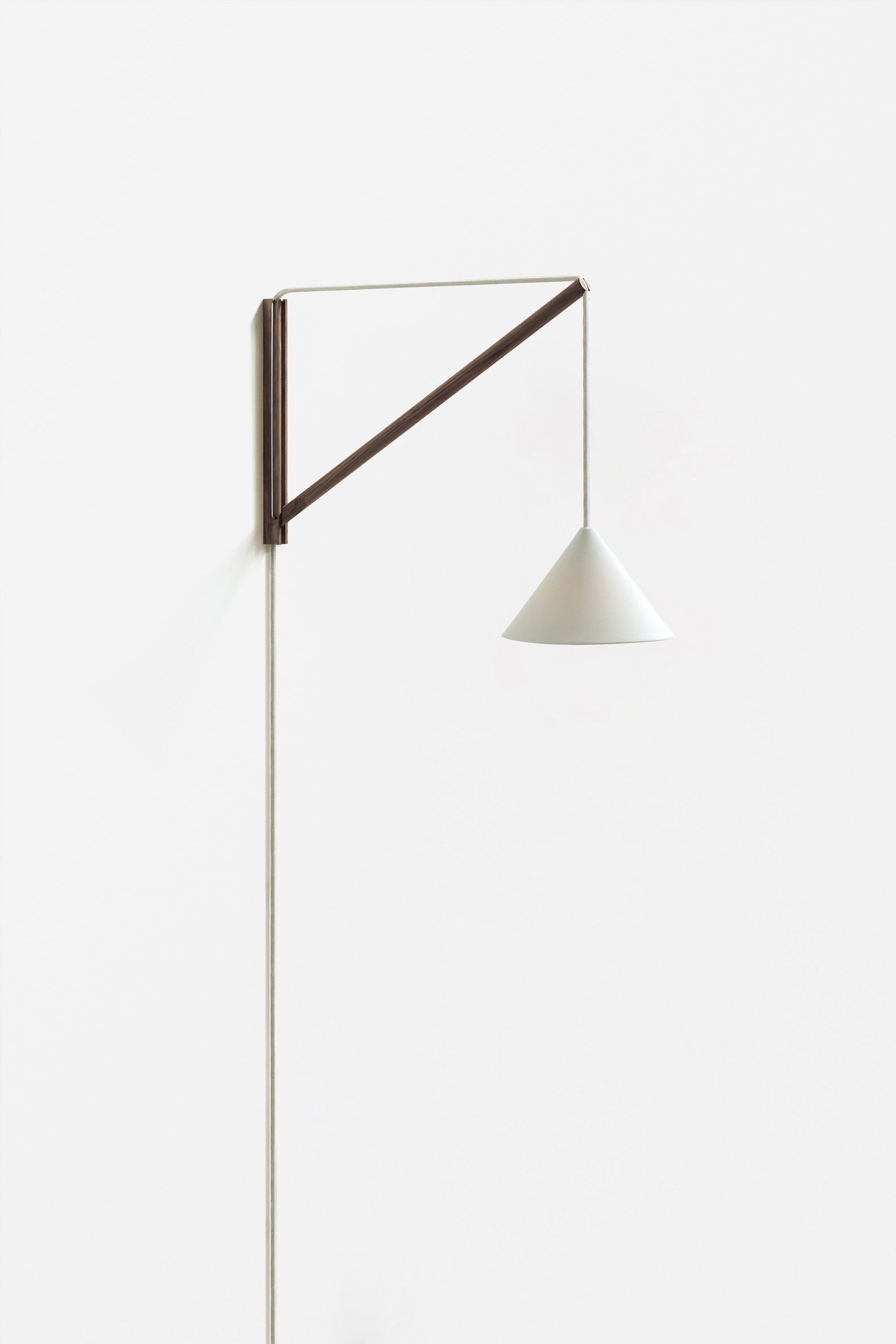 MOEBE - Suspended Wall Lamp - Smoked Oak