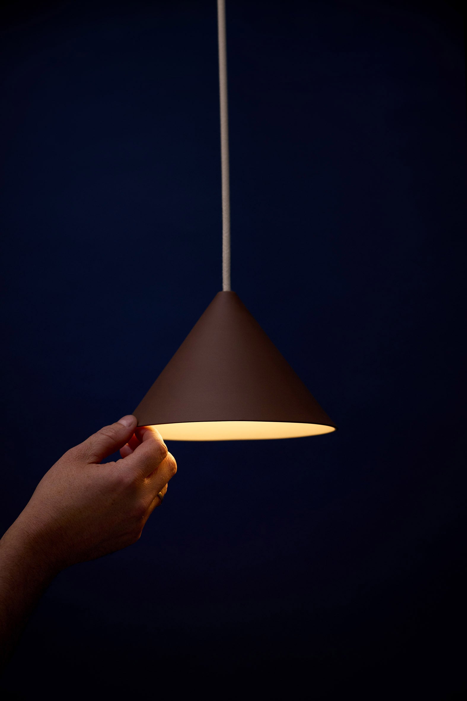 Ceramic Cone Pendant