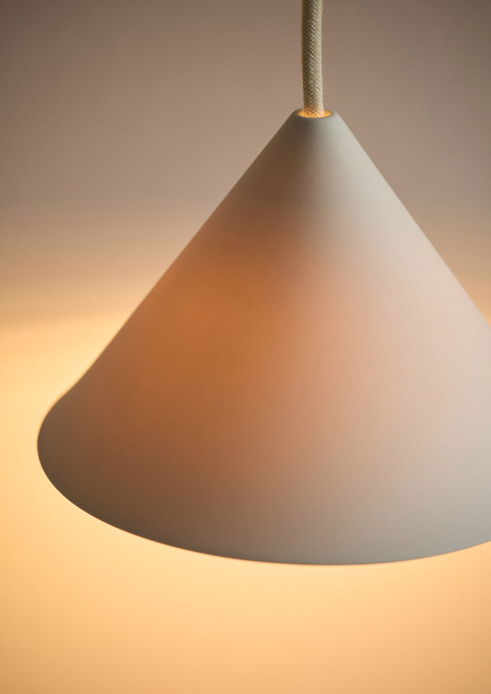 Ceramic Cone Pendant