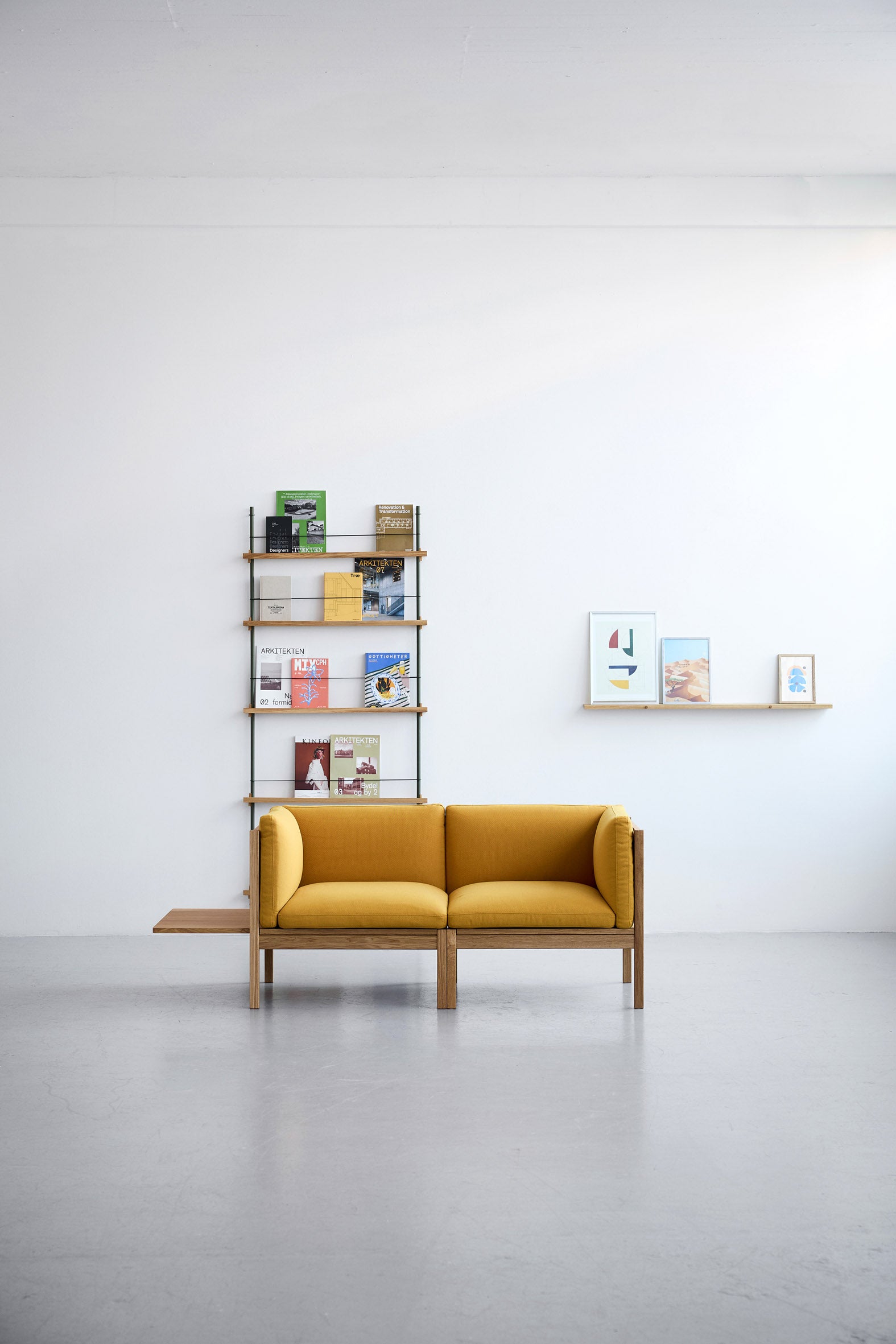 Modular Sofa - 2 Seater Sofa with Sides + Side Table – moebe.dk Modular Sofa - 2 Seater Sofa with Sides + Side Table – moebe.dk