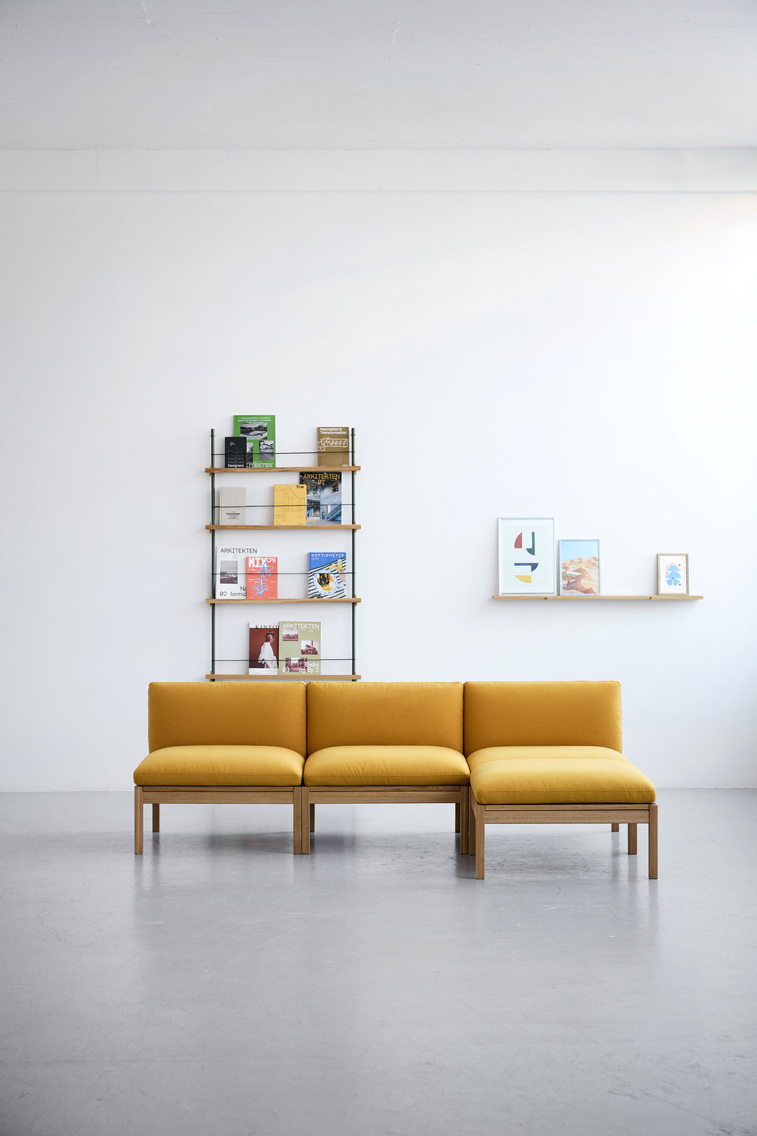 MOEBE - 3 Seater Sofa with Chaise Longue -