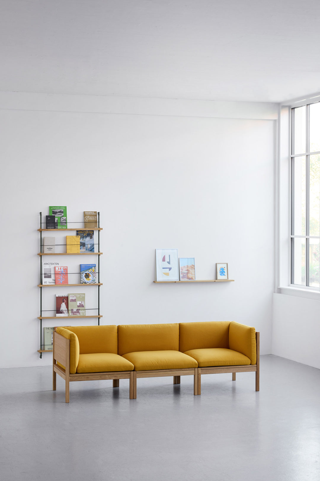 MOEBE - 3 Seater Sofa with Sides -