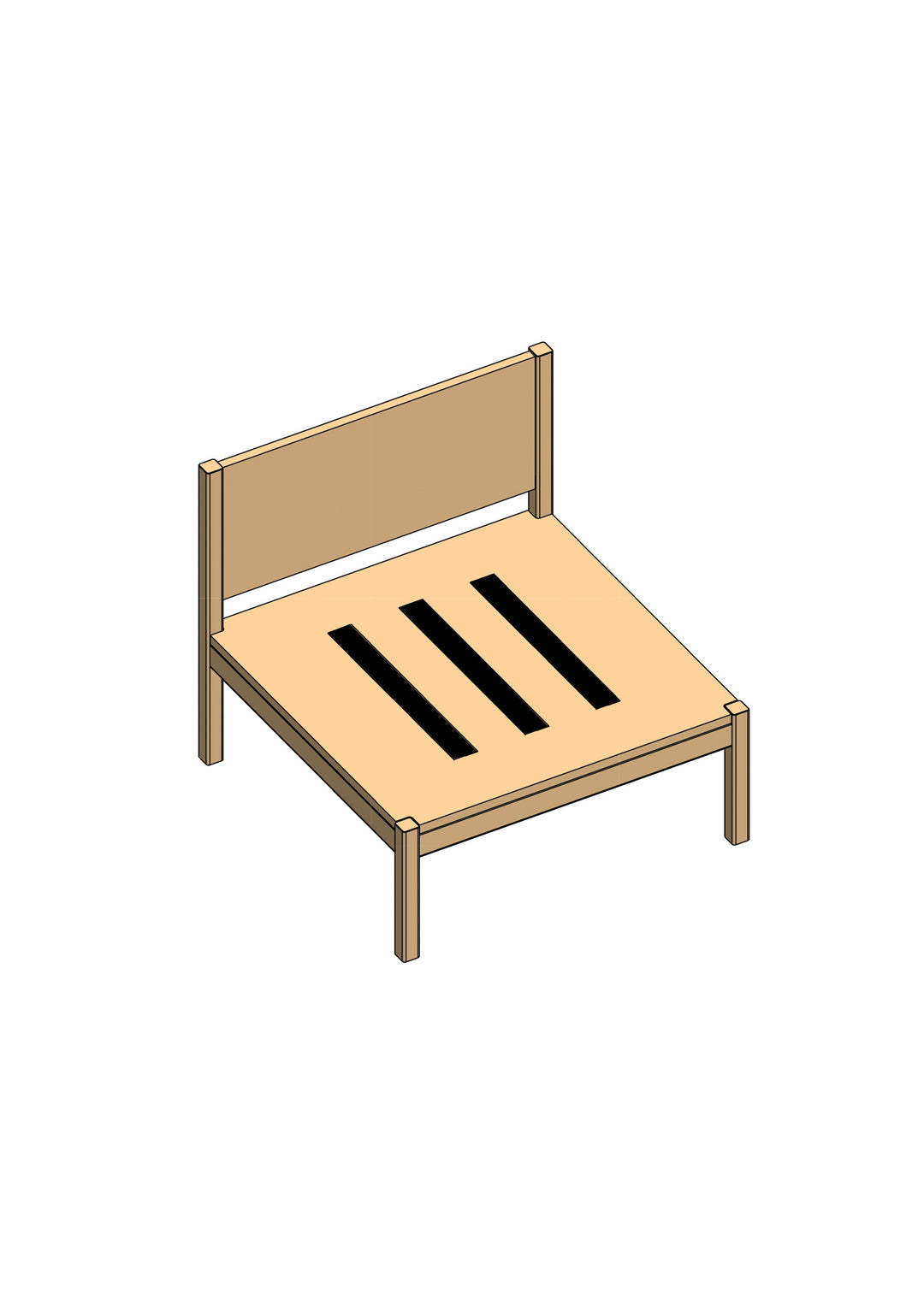 MOEBE - Seat - Frame -