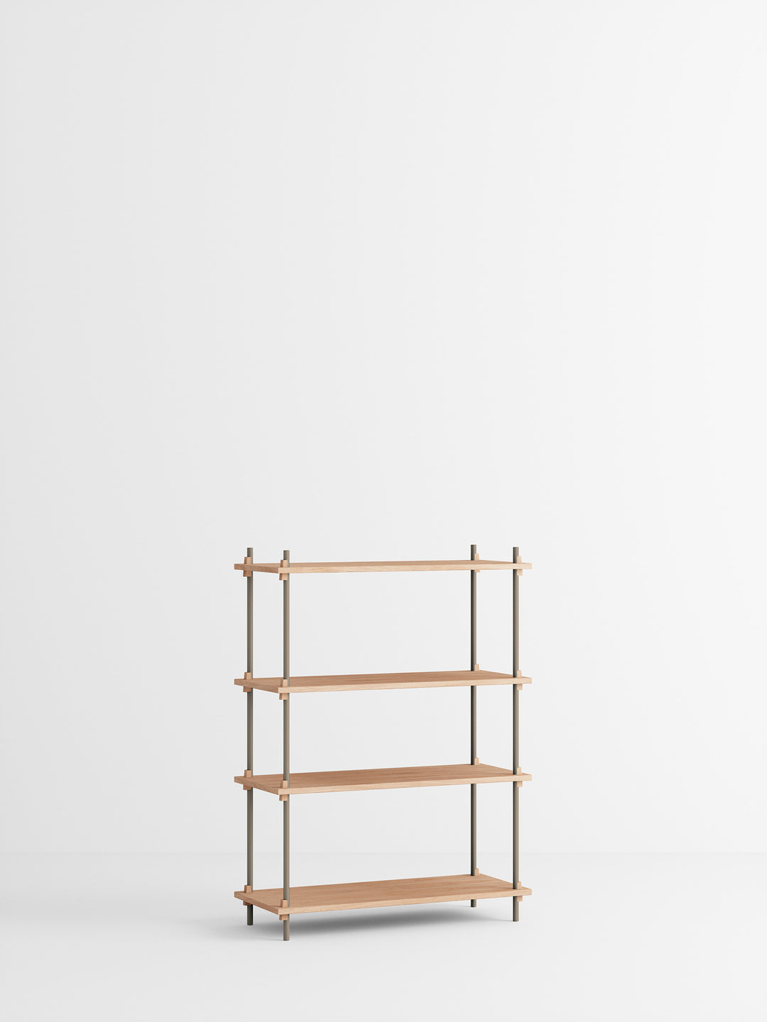 MOEBE - Shelving System – s.115.1.A - Oak Warm-Grey