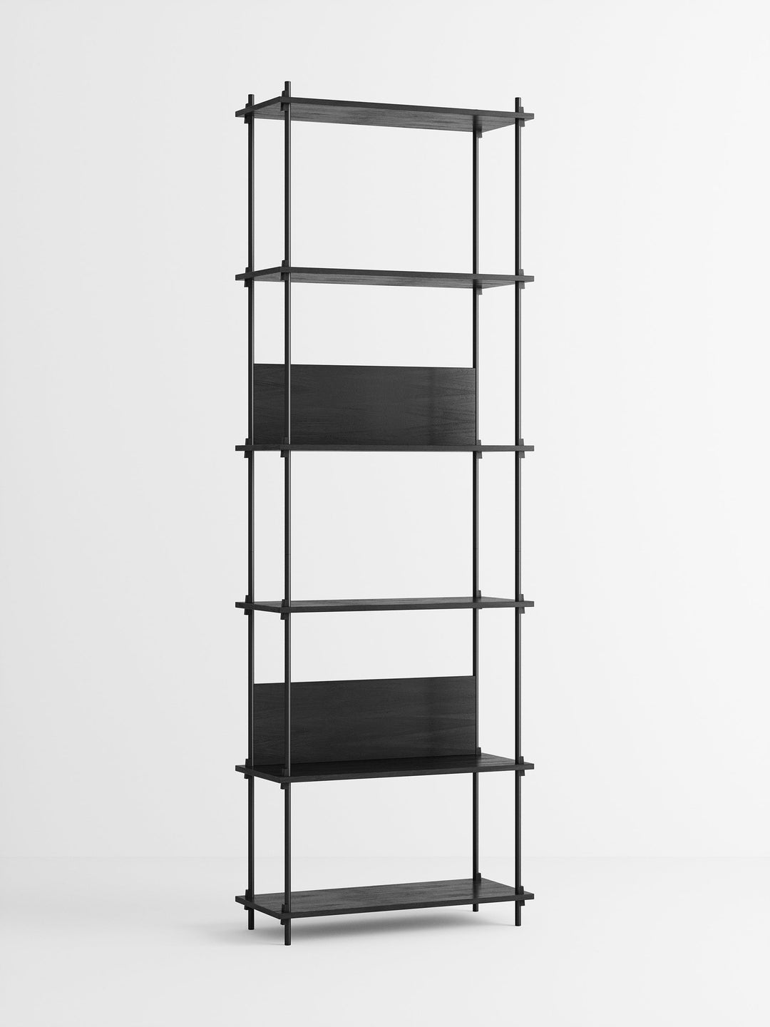 MOEBE - Shelving System – s.255.1.A - Black