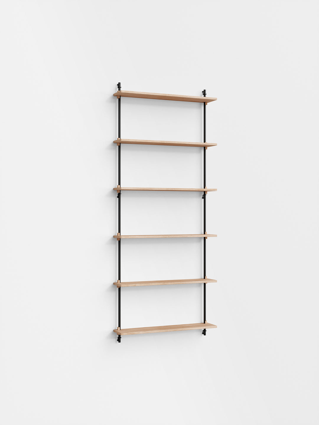 MOEBE - Wall Shelving – ws.200.1 - Oak Black