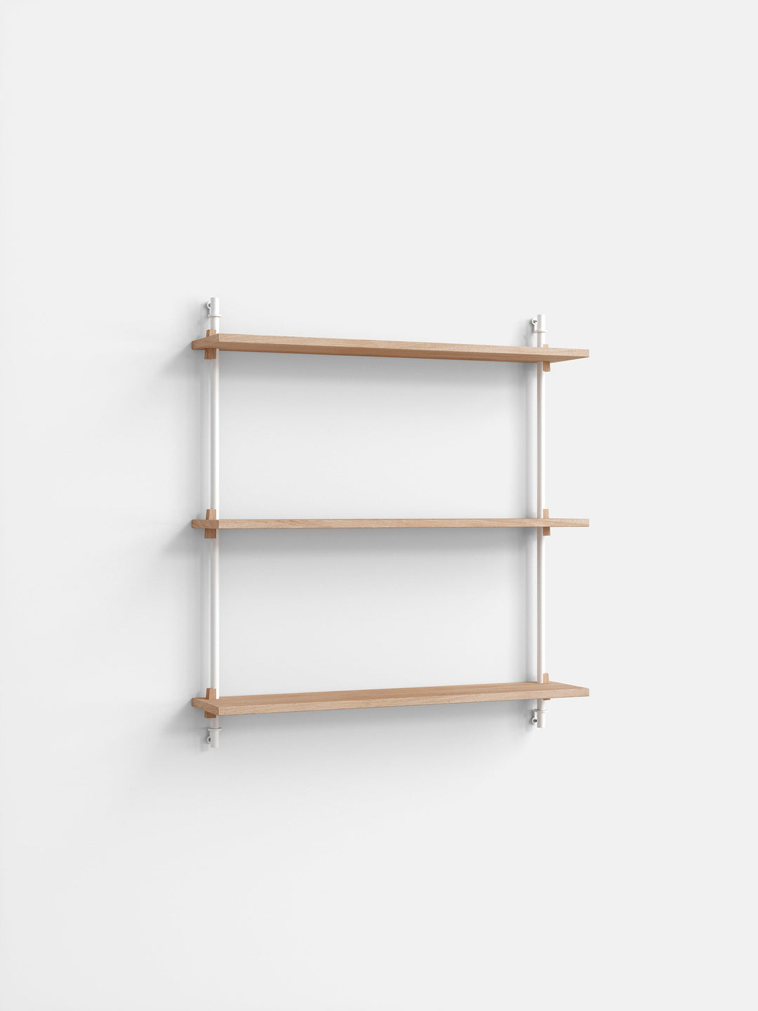 MOEBE - Wall Shelving – ws.85.1 - Oak White