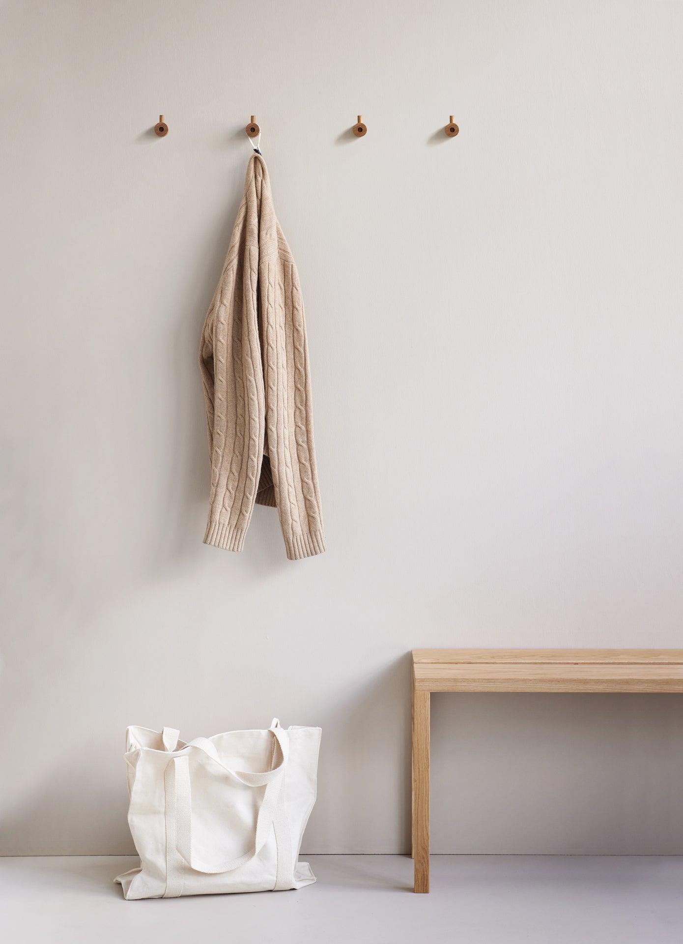Wooden Wall Hook Designed by MOEBE – - Main Image