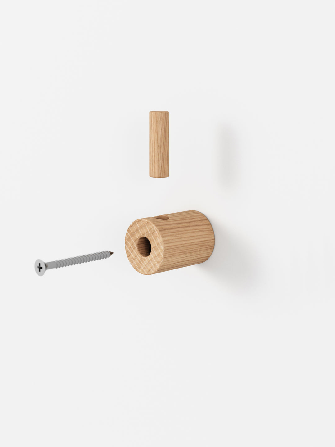 MOEBE - Wooden Wall Hook -
